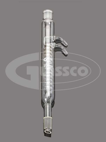 Холодильник спиральный (холодильник  Димрота), L 250 мм, керн 29/32, муфта 29/32, Glassco