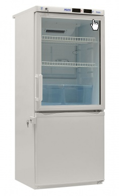 Холодильник-морозильник, +2…+14/-10…-25 °С, 170/80 л, дверь со стеклопакетом, ХЛ-250, Позис