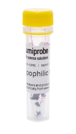 Краситель флуоресцентный Dil, липофильный, для мечения мембран и трассировки клеток, 25 мг, Lumiprobe