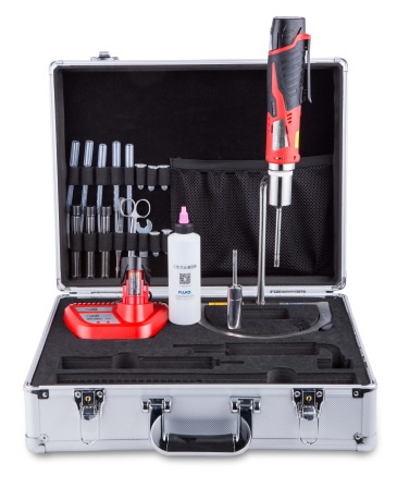 Гомогенизатор, объем 0,1-60 мл, роторный, ручной, до 25000 об/мин, F8, Fluko