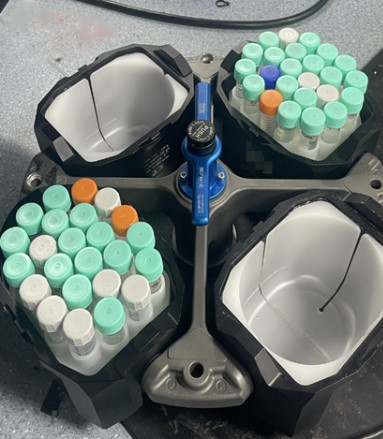 Адаптер для центрифужных бутылей 1000 мл, для ротора MX-S4-1000-P, 4 шт./уп., RWD Life Science, Китай