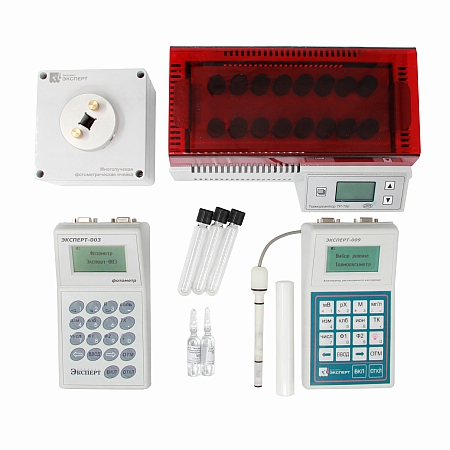 Комплекс для измерения ХПК, БПК, растворенного кислорода, температуры, общего фосфора, ортофосфатов, полифосфатов «Эксперт-ХПК-БПК-Р»