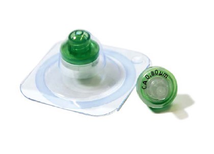 Фильтрующая насадка, d пор 0,2 мкм, d мембраны 13 мм, полиэфирсульфон (PES), стерильные, ABLUO, 50 шт., GVS