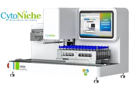 Система для автоматической фасовки в криопробирки, 3D FloTrix vivaFILL Cryovial Filling System, CytoNiche