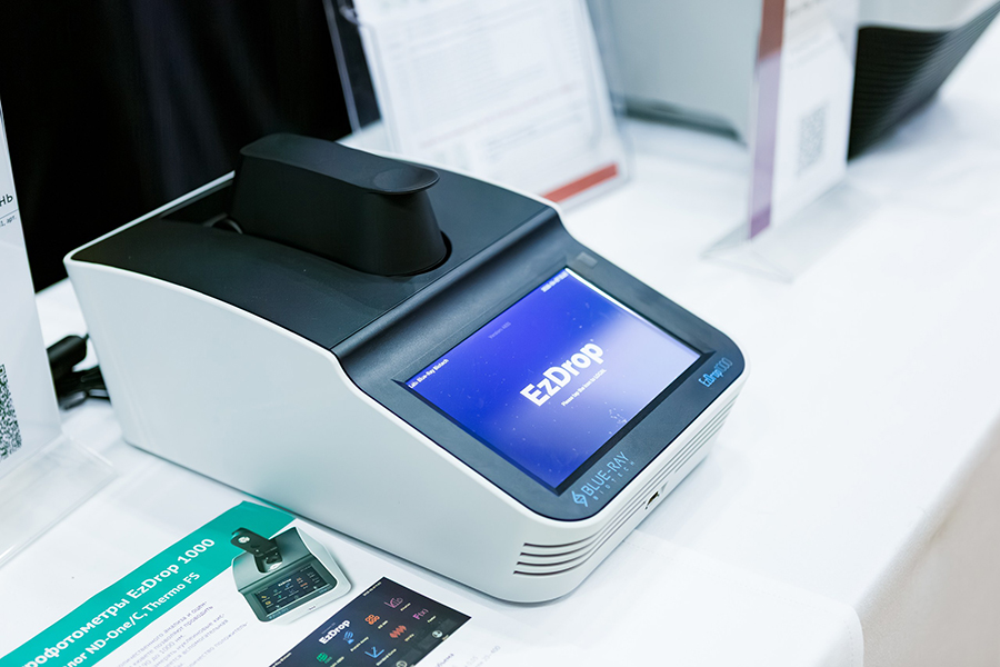 Спектрофотометр, 190-1000 нм, от 1 мкл, 1-канальный, EzDrop 1000 (аналоги: арт. ND-ONE, Thermo FS; арт. MT-0285001501, арт. MT-0285001502, MT Measurement) Blue-Ray Biotech, Тайвань