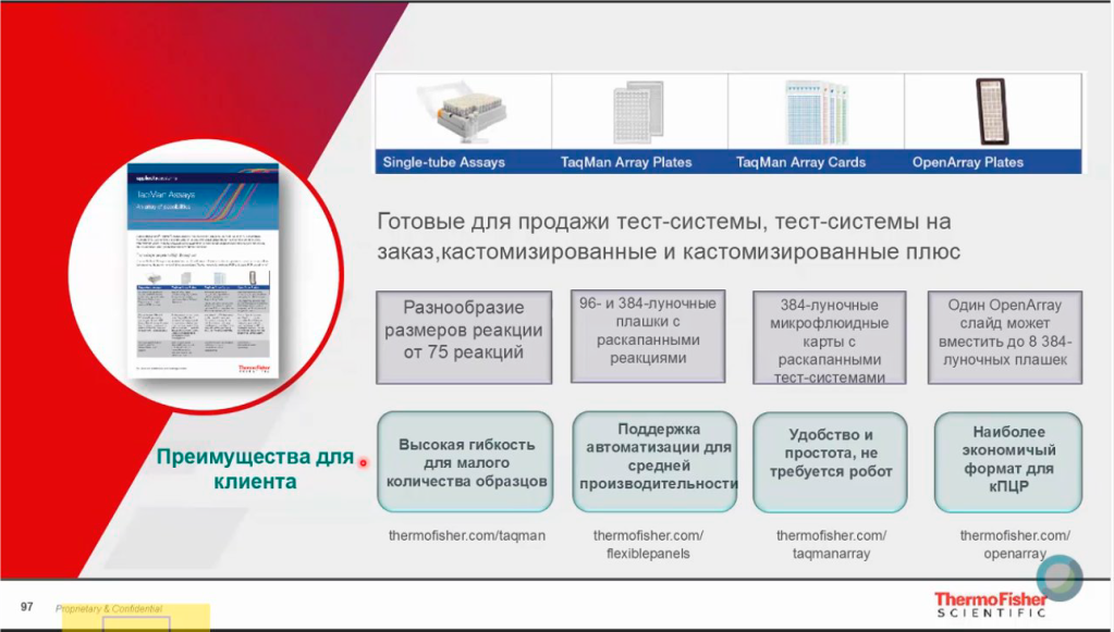 Преимущества реагентов