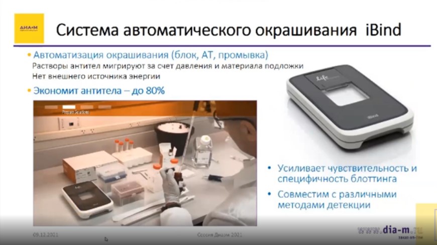 Система автоматического окрашивания iBind