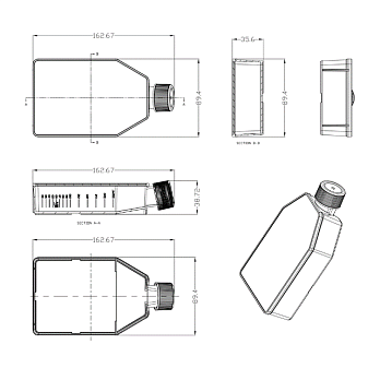 CCF-T75H размеры