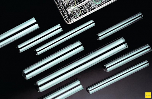 Пробирки 10 мл, НС, круглодонные, 13×100 мм, без пробки, 250 шт./уп.