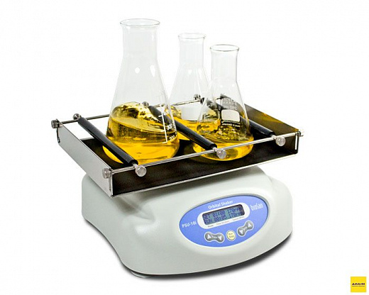 Шейкер орбитальный, амплитуда 10 мм, до 450 об/мин, PSU-10i