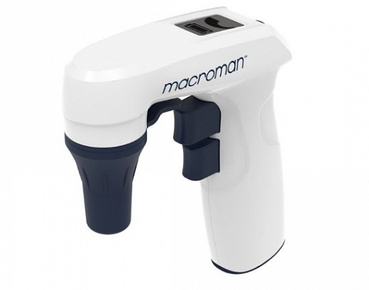 Дозатор пипеточный электрический, 0,1- 100 мл, сменный наконечник, Macroman