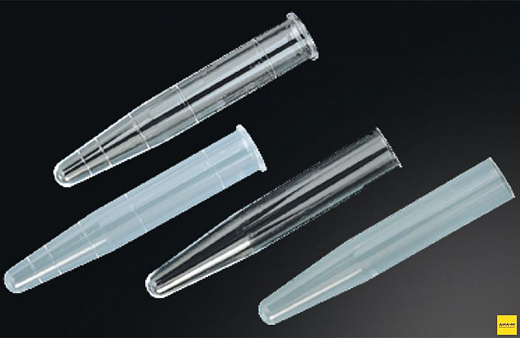 Пробирки 12 мл, ПС, конические, 16×102 мм, с градуировкой и ободком, 2000 шт./уп.