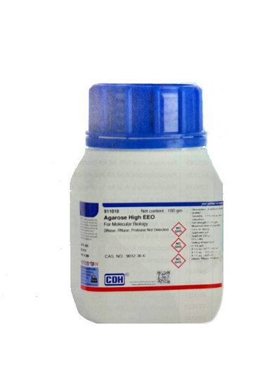 Агароза, высокий EEO, для молекулярной биологии, CDH, Индия