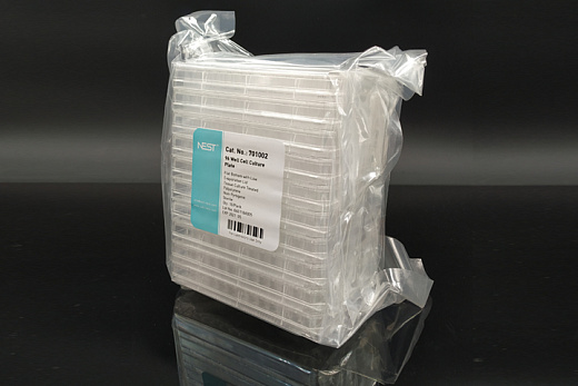 Планшеты культуральные 6-лун, плоскодонные, пов-ть ТС, стерильные, апирогенные, без ДНКаз и РНКаз, в упаковке, Nest, Китай