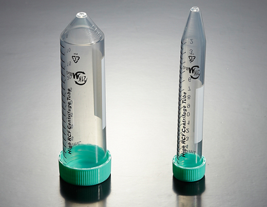 Пробирки 15 мл, ПП, резьбовые, конические, с крышкой, стерильные, 21000g, 25 шт./уп., 500 шт./кор.