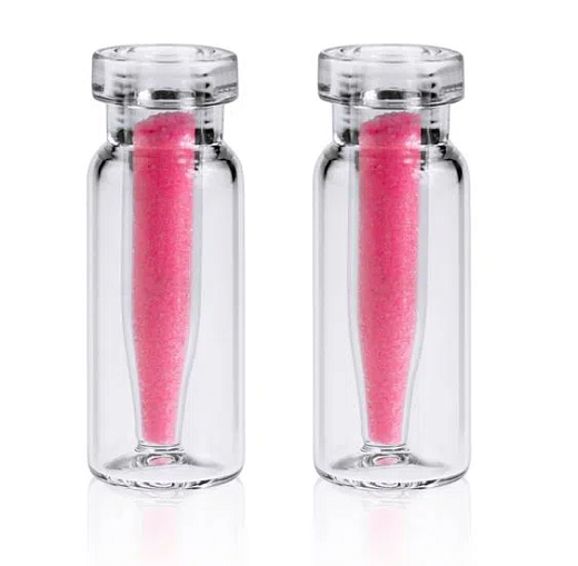 Виала 2,0 мл, прозрачное стекло, 12×32 мм, 11 мм, под крышку с защелкой, со вставкой 0,2 мл, 100 шт./уп.