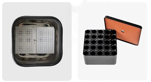 Гомогенизатор может обрабатывать до 192 образцов в минуту