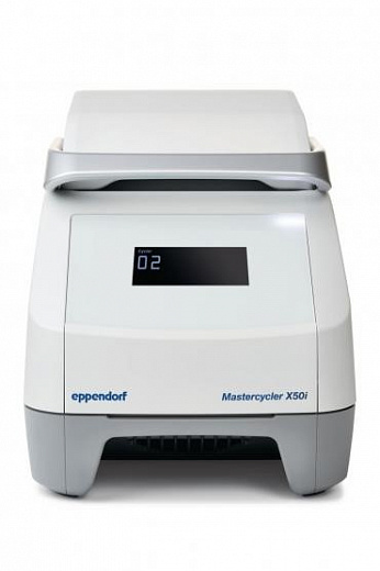 ДНК-амплификатор Mastercycler X50i, серебряный реакционный блок 96х0,2 мл, без блока управления (eco), Eppendorf Eppendorf - вид спереди