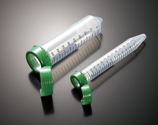 Пробирки 15 мл, ПП, резьбовые, конические, с крышкой EasyFlip, стерильные, 9400 g, 25 шт/.уп., 500 шт./кор., Jet Biofil