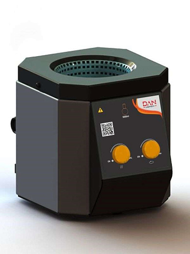 Колбонагреватель для колб 100 мл, 400 °С, с мешалкой, Black Diamond, Glassco