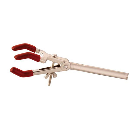 Зажим штативный, 3 лапки, одинарная регулировка, длина 127 мм, D/d 11 / 0-71 мм, никелированный, CLM-MULTI3SZM, Ohaus