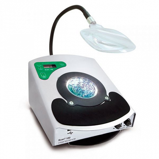 Счетчик колоний, полуавтоматический, размер колоний от 0,5 мм, Scan 100