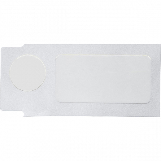 Этикетки M61-120-492 для BMP61, M611, прямоугольные 25,4 х 12,7 мм, круглые d 12,7 мм, материал FreezerBondz, 250 шт. Фото 2