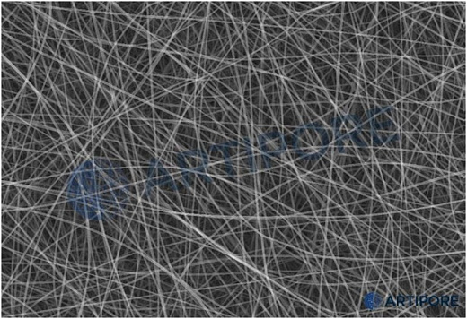 Биосовместимая нановолокнистая подложка на основе гидрогеля NanoFibers, толщина подложки 30 мкм