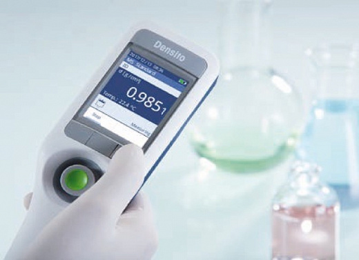 Плотномер, 0-3 г/см³, разрешение 0,0001 г/см³, от 0 до 50 °С, портативный, Density2Go, Densito Pro Фото 3