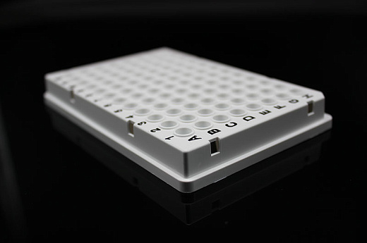 Планшеты для ПЦР, 96-лун., с юбкой, низкий профиль, белые, полипропилен, ABclonal, Китай