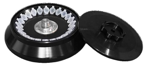 Ротор угловой, 25000 об/мин, 64800 g, 24 пробирки×1,5/2,2 мл, Shukе