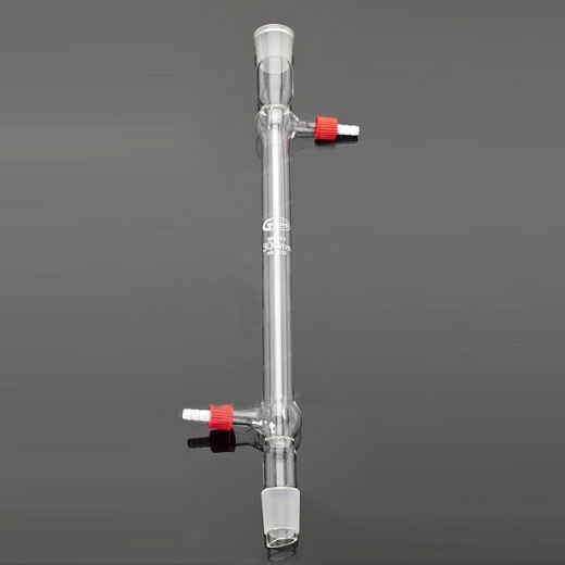 Холодильник с прямой трубкой, (холодильник Либиха), L 300 мм, керн 19/26, муфта 19/26, резьба, Glassco, Индия