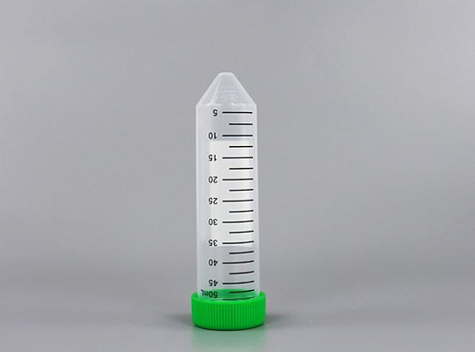 Пробирки культуральные 50 мл, 16000g, конические, вентилируемая крышка, полипропилен, стерильные, Jet Biofil, Китай