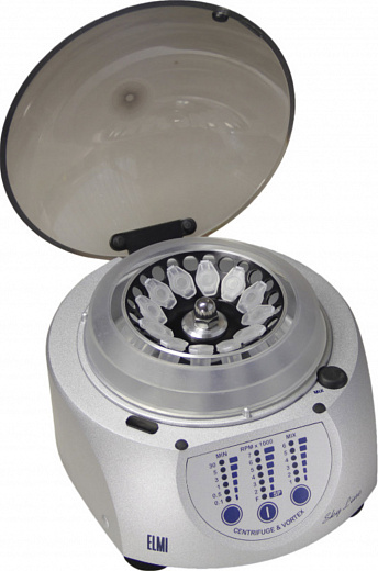 Центрифуга-вортекс 9000 об/мин, 5200 g, 12х1,5/2 мл, 12х0,5 мл, 12х0,5 мл, СМ-70М-09 Фото 2