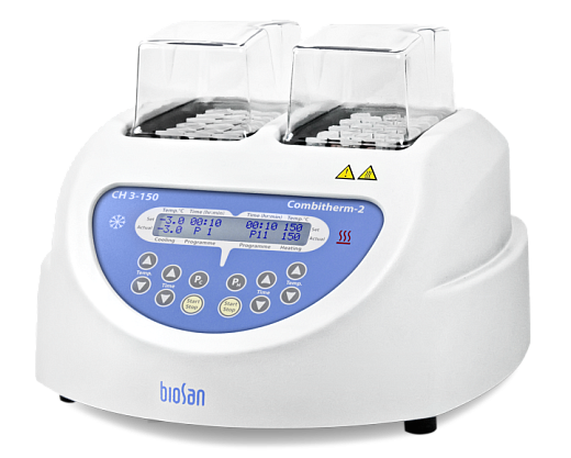 Термостат твердотельный с функцией нагрева и охлаждения, 2 блока, без термоблока, CH3-150, Biosan