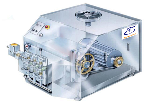 Наглядная схема гомогенизаторов под давлением