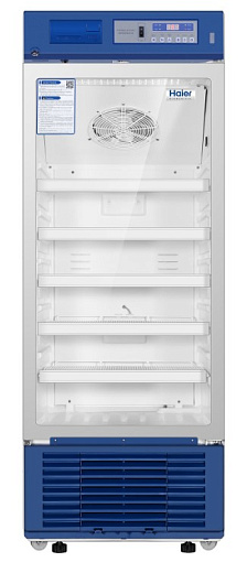 Холодильник, 290 л, +2…+8 °C, дверь со стеклом, HYC-290, Haier