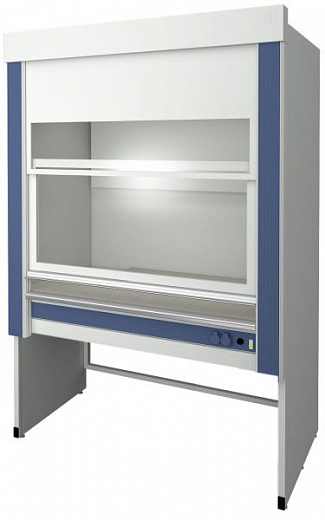 Шкаф вытяжной для работы и хранения ЛВЖ, ширина 180 см, Fridurit 20 мм, без тумбы UTS