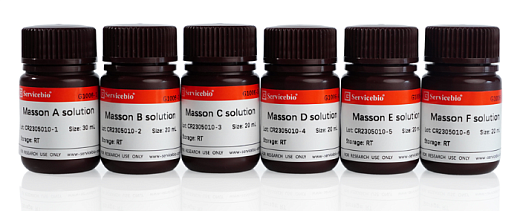 Набор для окраски по методу Массона Servicebio, 6х20 мл, Servicebio