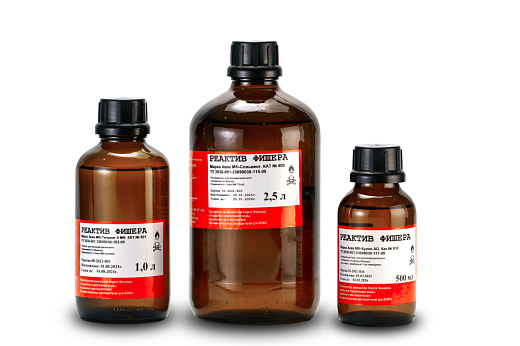 Реактив Фишера, марка Аква М-Титрант 5 MN, в ассортименте, Россия