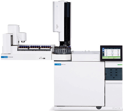 Хроматограф газовый Agilent 8890 GC с лотком и автосамплером 7693A