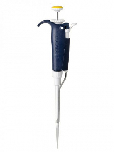 Автоматическая пипетка 10-100 мкл, Pipetman P100L, стальной сбрасыватель