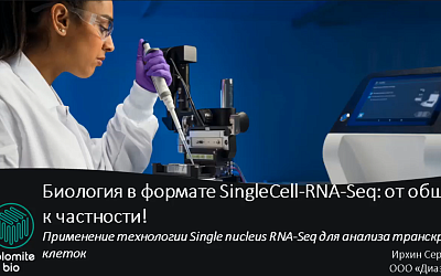 Биология в формате SingleCell-RNA-Seq: от общности к частности. Применение технологии Single nucleus RNA-Seq для анализа транскриптома клеток (транскрибация видеозаписи вебинара лектория Диаэм сезона 2022)