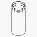 Стеклянные пробирки с фриттой, длинные к анализаторам HydrolExH-506 и UniversalExtractor E-800, 6 шт./уп.