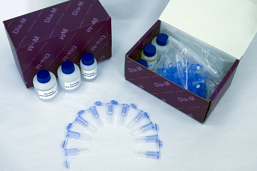 Растворы для набора для выделения ДНК из слюны, спин-колонки, diaGene