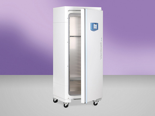 Стерилизатор суховоздушный 404л, до 250°С, принудительная вентиляция, EVO line, Venticell 404 evo открытая дверца