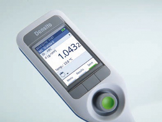 Плотномер, 0-3 г/см³, разрешение 0,0001 г/см³, от 0 до 50 °С, портативный, Density2Go, Densito Фото 3