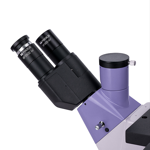 Микроскоп биологический инвертированный, тринокуляр, MAGUS Bio V350 (регулировки)