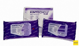 Салфетки для чистых помещений Kimtech Pure CL4, белые, 22,8×22,8 см, 5×100 шт.