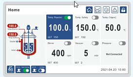 Контроллер процесса реакции для реакторов на 2000, 5000 мл